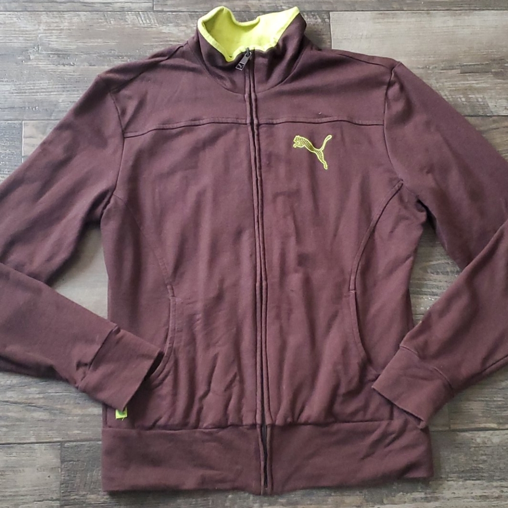 Vintage Puma Embroidered Track Jacket